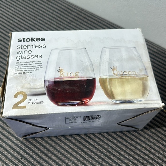 King and Queen glass - Picture 4 of 4